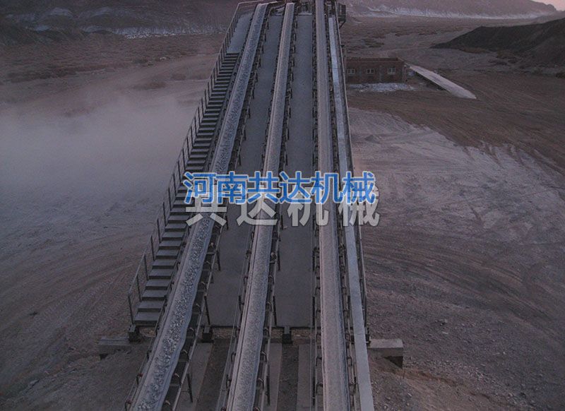 公司承建的礦石破碎、篩分、輸送生產(chǎn)線